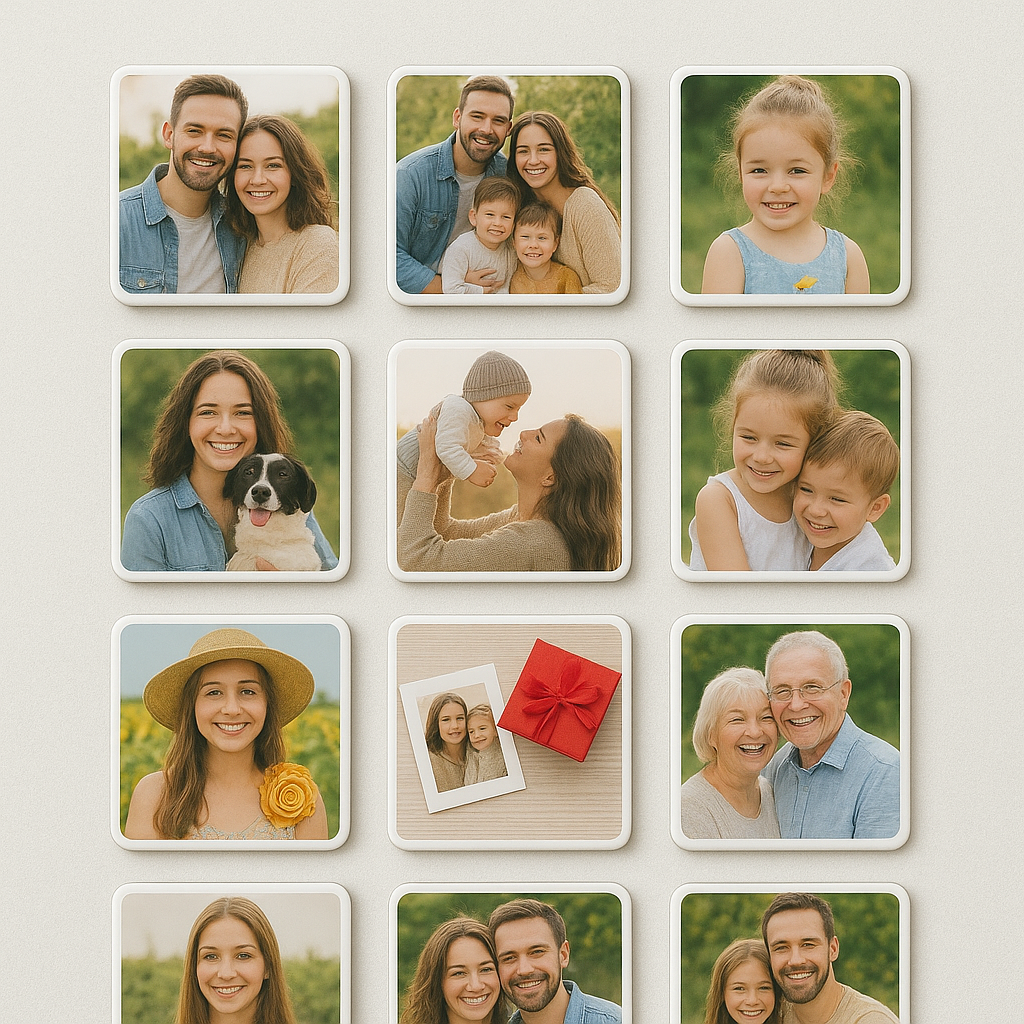 Custom Photo Magnets
